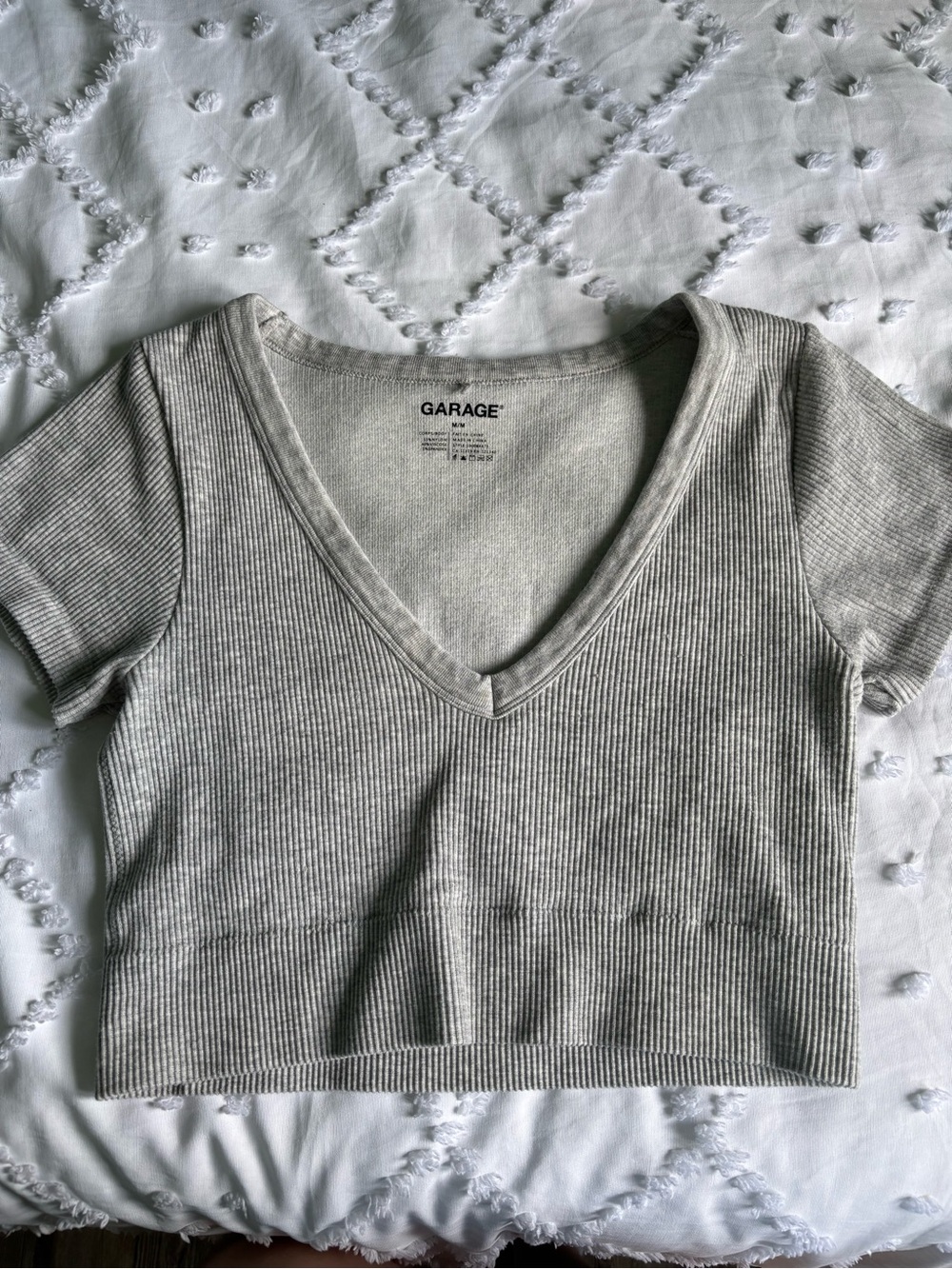 Garage crop top